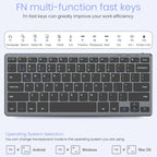 iMICE WK-102 Type-C Rechargeable Dual-Mode Wireless Keyboard and Mouse Set