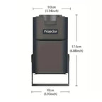 HY320 Mini Android 11 Portable 4K HD Projector With WiFi 6, Bluetooth, 180-Degree Rotation, Wireless Screen Mirroring, UK Plug, US Plug, EU Plug