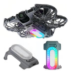 For DJI Neo 2 Drone RCSTQ Rechargeable Colorful Searchlight Raised Landing Skid, Searchlight