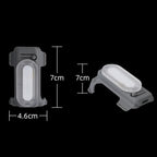 For DJI Neo 2 Drone RCSTQ Rechargeable Colorful Searchlight Raised Landing Skid, Searchlight
