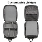 For DJI Avata 360 Motion Fly More Combo Hard Shell Backpack Customizable Large Compartments with Trolley Sleeve, Motion Fly More Combo