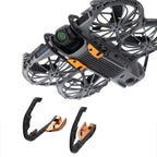 For DJI Neo 2 RCSTQ Carbon Fiber Bumper Guard Anti-Collision Gimbal & Lens Protector, Carbon Fiber Bumper