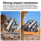 For DJI Neo RCSTQ Full Carbon Fiber Anti-collision Armor Crash Protection Bumper Guard