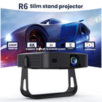 R6 Portable Ultra-Thin Projector HD 1080P Auto-Focus Mini Home Projector, US Plug, EU Plug, UK Plug, AU Plug