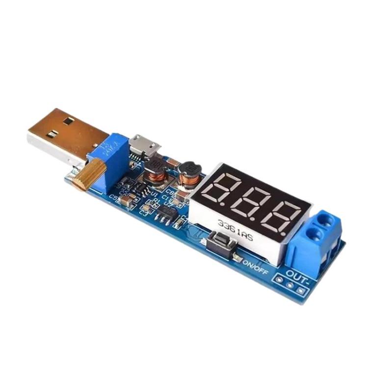 DC-DC USB Step-Up Power Supply Voltage Regulator Module, Micro, Type-C