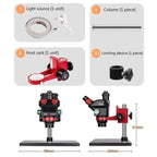 With Base Model 0.5X Microscope Smartphone Motherboard Chip Repair Tool, YCS 7060X