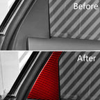 For 2022-2025 BYD Seal 2pcs /Set Rear Door Panel Decorative Sticker