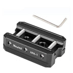 XILETU XPA-1 Arca-Swiss Quick Release Clamp With Dovetail Rail Tripod Monopod Camera Mount Adapter