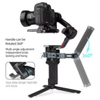 XILETU Adjustable Angle Handle Grip For DJI RS 4 Mini/RS 4 Pro/RS 4/RS 3 Mini/RS 3 Pro/RS 2 Stabilizers