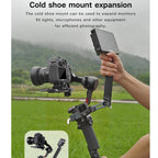 XILETU Adjustable Angle Handle Grip For DJI RS 4 Mini/RS 4 Pro/RS 4/RS 3 Mini/RS 3 Pro/RS 2 Stabilizers