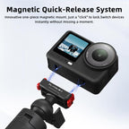 For DJI Flymile Rotary Quick-Release Tripod Extension Selfie Stick, For Action 6 / Nano, For Action 3 / 4 / 5Pro / Osmo 360