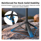 For DJI Flymile Rotary Quick-Release Tripod Extension Selfie Stick, For Action 6 / Nano, For Action 3 / 4 / 5Pro / Osmo 360
