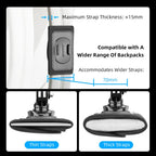 For DJI Osmo Pocket 3 / Action 6 / GoPro Backpack Shoulder Strap Bracket Clip