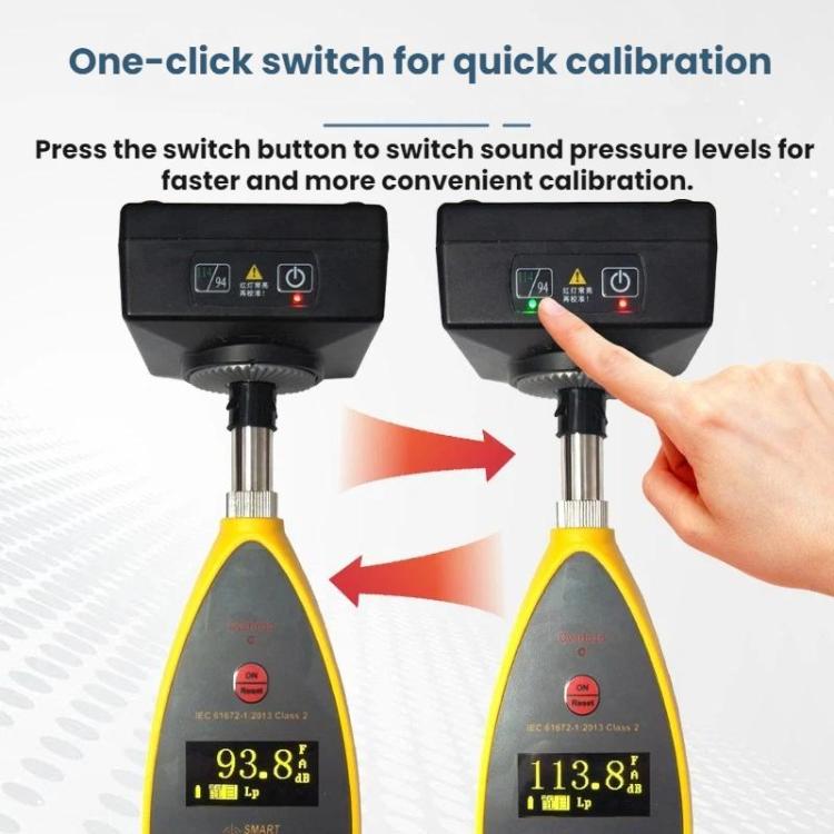 SMART SENSOR Class 1 Sound Source Tester For Sound Level And Noise Level, ST04A