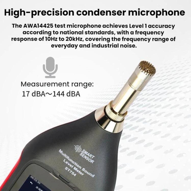 SMART SENSOR High-Precision Integrating Statistical Decibels Detector, ST754