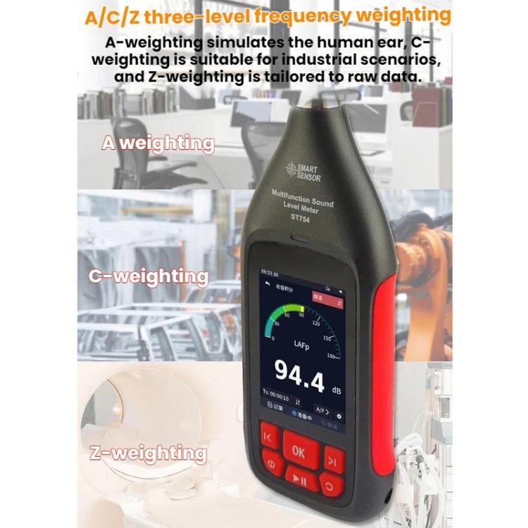 SMART SENSOR High-Precision Integrating Statistical Decibels Detector, ST754