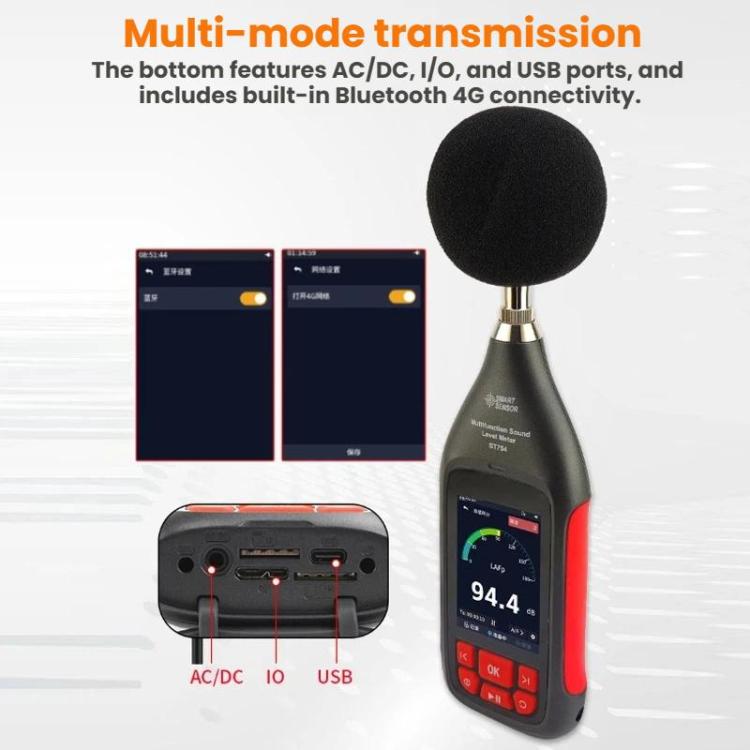 SMART SENSOR High-Precision Integrating Statistical Decibels Detector, ST754
