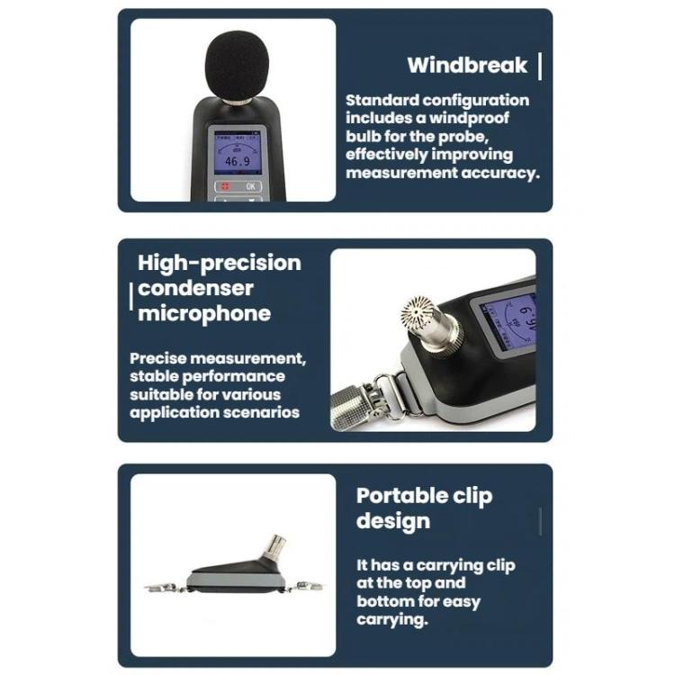 SMART SENSOR Level 2 Precision Integral Statistical Noise Tester, ST864