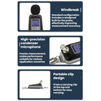 SMART SENSOR Level 2 Precision Integral Statistical Noise Tester, ST864