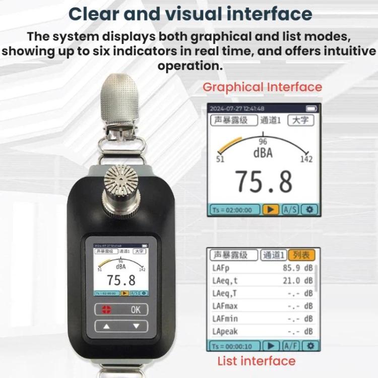SMART SENSOR Level 2 Precision Integral Statistical Noise Tester, ST864