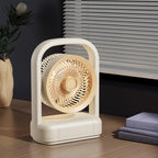 Desktop Wall-Mounted Electric Fan With Light Air Circulation Fan