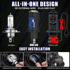 50W Car N13 Direct Plug High Power Projector Headlight