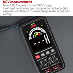 Digital Fully Automatic Smart Burn-Proof Multifunction Large-Screen Multimeter Voltage Resistance Frequency Tester, TASI TA807A, TASI TA807B With Capacitance Test
