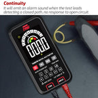Digital Fully Automatic Smart Burn-Proof Multifunction Large-Screen Multimeter Voltage Resistance Frequency Tester, TASI TA807A, TASI TA807B With Capacitance Test