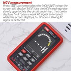 Large Screen Digital Fully Automatic Smart Multimeter, TASI TA805A Battery-powered, TASI TA805B Rechargeable