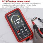 Large Screen Digital Fully Automatic Smart Multimeter, TASI TA805A Battery-powered, TASI TA805B Rechargeable