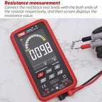 Large Screen Digital Fully Automatic Smart Multimeter, TASI TA805A Battery-powered, TASI TA805B Rechargeable