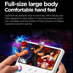 H5 5 Inch IPS HD Handheld Game Console With RGB Ambient Light Retro Mini Arcade, Portable Game Machine, Black Body Grey Key 64G, White Body Purple Key 64G, Black Body Purple Key 64G, White Body White Key 64G, Black Body Grey Key 128G                   ...