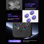 H5 5 Inch IPS HD Handheld Game Console With RGB Ambient Light Retro Mini Arcade, Portable Game Machine, Black Body Grey Key 64G, White Body Purple Key 64G, Black Body Purple Key 64G, White Body White Key 64G, Black Body Grey Key 128G                   ...