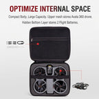 For DJI Avata 360 Drone Body Hard Carrying Case Portable Travel Storage Bag with 600D Nylon Fabric Water-Resistant & Shockproof Handbag