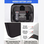 For DJI Avata 360 Drone Body Hard Carrying Case Portable Travel Storage Bag with 600D Nylon Fabric Water-Resistant & Shockproof Handbag