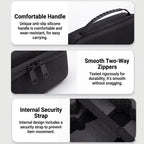 For DJI Avata 360 Drone Body Hard Carrying Case Portable Travel Storage Bag with 600D Nylon Fabric Water-Resistant & Shockproof Handbag
