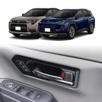6pcs / Set For Toyota RAV4 / Wildlander Car Inner Door Handle Decorative Cover For USA & Japan