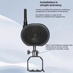 Drone Megaphone for DJI Mini 4 Pro 2000M Long Distance Wireless Speaker 120dB High Volume Loudspeaker
