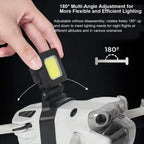 For DJI Mini 4 Pro Ultra Bright Night Flight Light 180-degree Adjustable LED Searchlight with 3 Light Modes