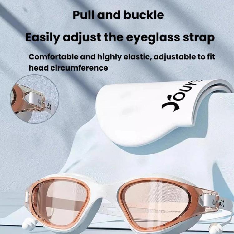 YouYou HD Anti-Fog & Waterproof Swimming Goggles Diving Goggles With Integrated Earplugs