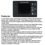 VisibleIR B18 Infrared-Visible Thermal Imager Camera, VisibleIR B18