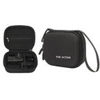 For DJI Osmo Action 6 Standard Combo Hard Carrying Case Portable Travel Storage Bag With Carabiner & Hand Strap
