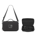For DJI Osmo Action 6 Adventure Combo Carrying Case Portable Shoulder Bag Battery Handle & 1.5m Extension Rod, Cage Compatible