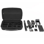 For DJI Osmo Action 6 Adventure Combo Carrying Case Portable Shoulder Bag Battery Handle & 1.5m Extension Rod, Cage Compatible