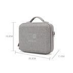 For DJI Osmo Action 6 BKANO Carrying Case Portable Shoulder Bag for Extension Rod, Battery Case, Cage and Accessories