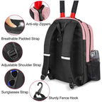 Rackets Sports Balls Large-capacity Travel Layered Bag For Shoes