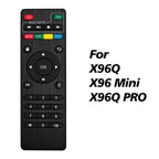 Replacement Remote Control For Android TV Box, Compatible With MXQ, X96Q, X96 Mini, X96Q Pro, T95X, V88, TX6