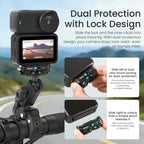 For DJI Osmo Action 6 / Nano aMagisn Metal Magnetic Quick Release Mount 2.0 Lockable Adapter, For DJI Osmo Action 6 / Nano
