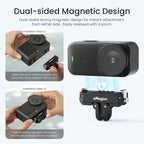 For DJI Osmo Action 6 / Nano aMagisn Metal Magnetic Quick Release Mount 2.0 Lockable Adapter, For DJI Osmo Action 6 / Nano