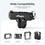 For DJI Osmo Action 6 / Nano aMagisn Metal Magnetic Quick Release Mount 2.0 Lockable Adapter, For DJI Osmo Action 6 / Nano